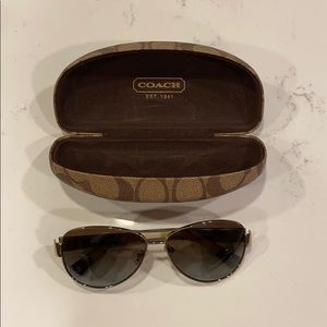 Gently used Coach Sunglasses with Case